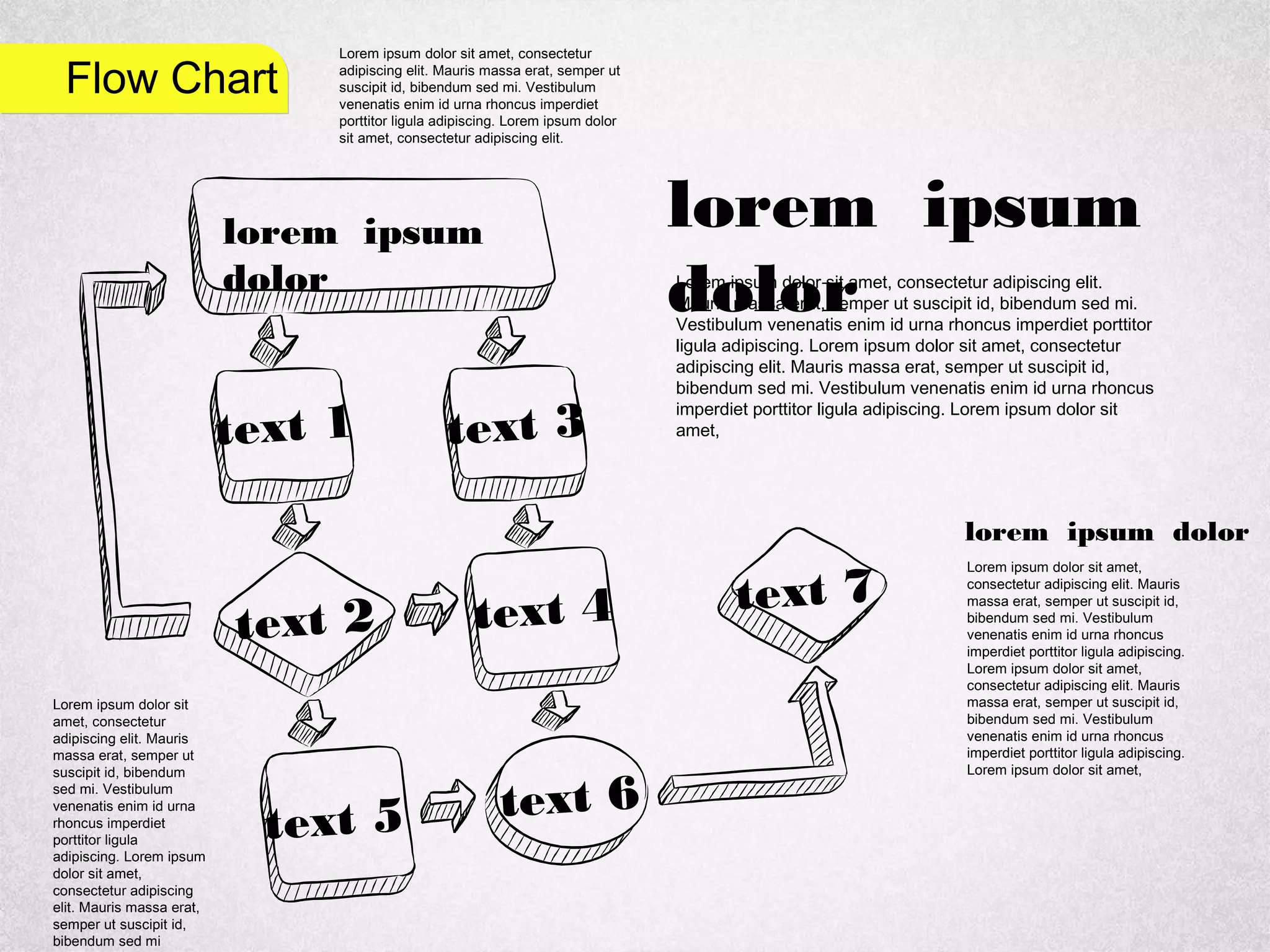 Hand Drawn Flowchart | PPT