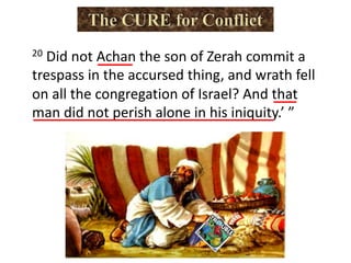 20 Did not Achan the son of Zerah commit a
trespass in the accursed thing, and wrath fell
on all the congregation of Israel? And that
man did not perish alone in his iniquity.’ ”
 