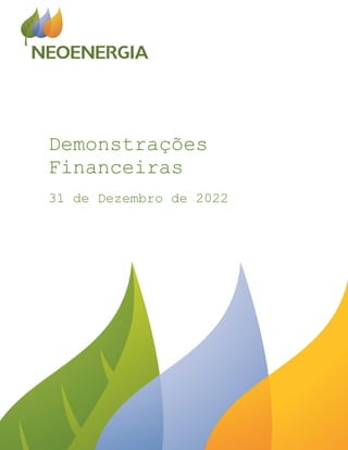 Demonstrações
Financeiras
31 de Dezembro de 2022
 