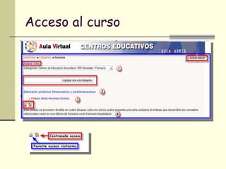 Acceso al curso 