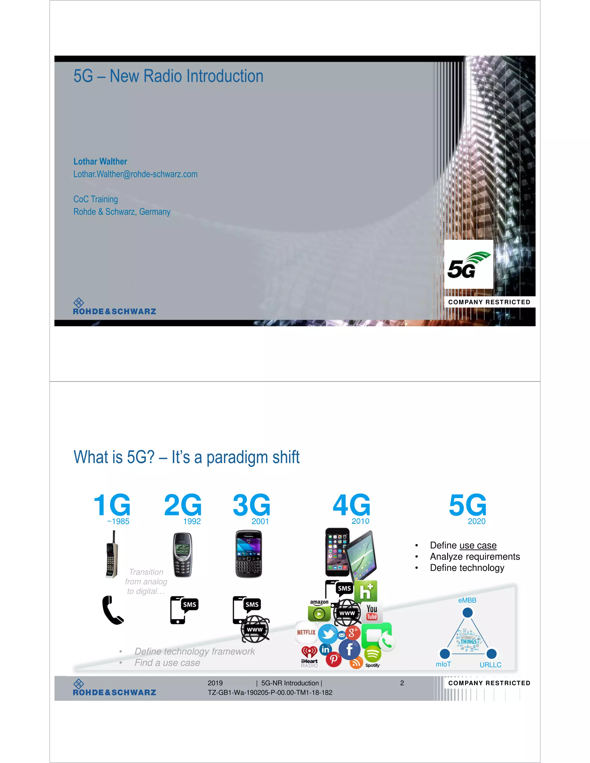 01 5 g-nr_introduction_190205 | PDF