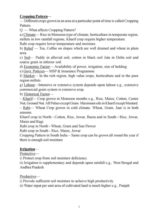 15 Mar 2019 Geography Class Notes for UPSC and IAS Preparation; Vajirao