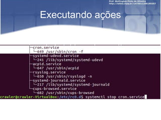 Executando ações
 