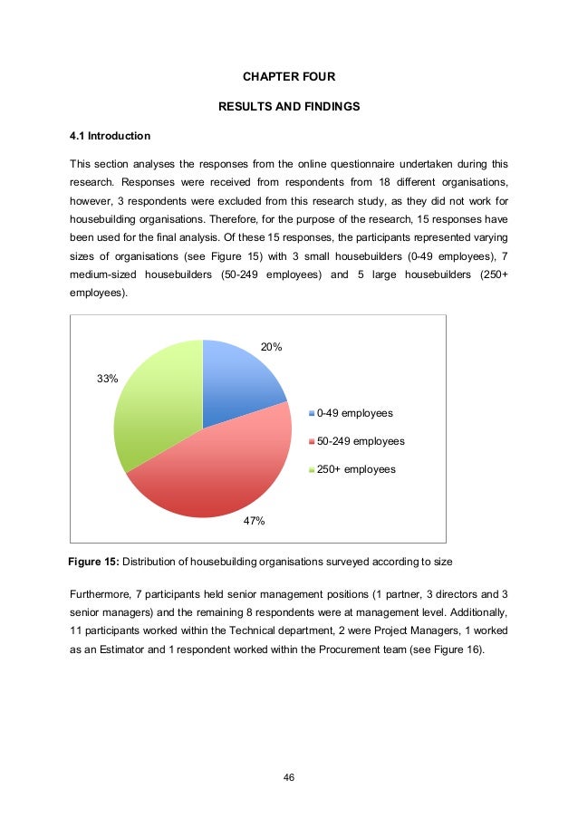 sample dissertation chapter 5