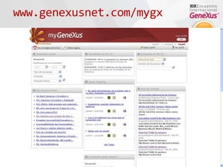 Extranet: www.genexusnet.com