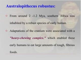 Anthropology and oral health | PPT