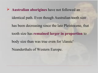 Anthropology and oral health | PPT
