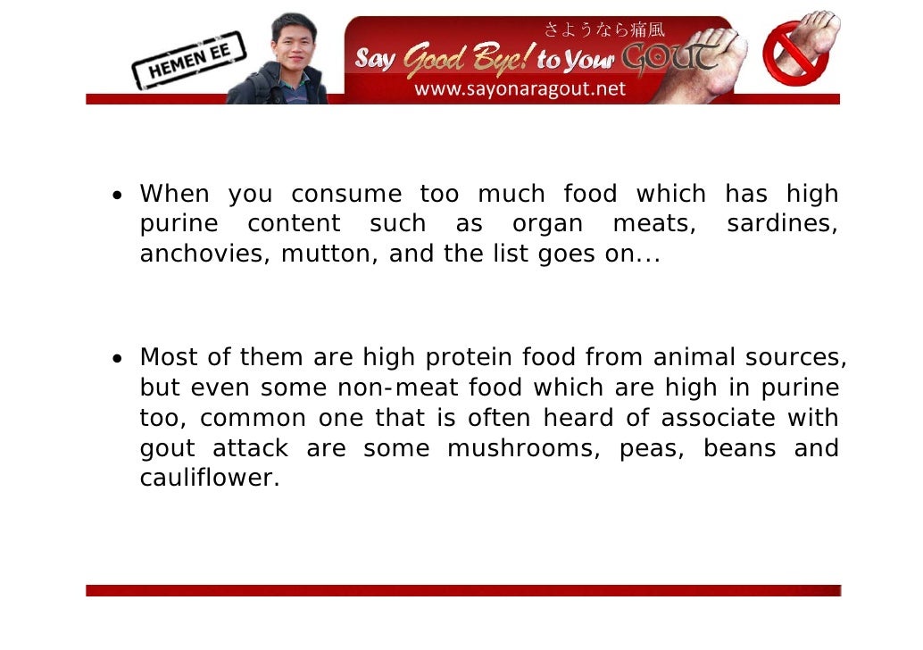 What Kind Of Food To Eat If You Have Gout What Kind Of Food To Eat If You Have Gout