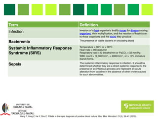 Role of Biomarkers Sepsis | PDF