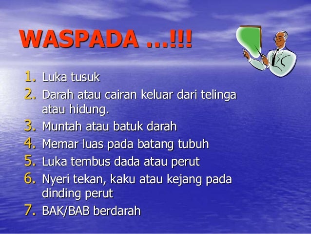 Pertolongan Pertama (P3K)