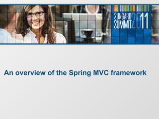 An overview of the Spring MVC framework
 