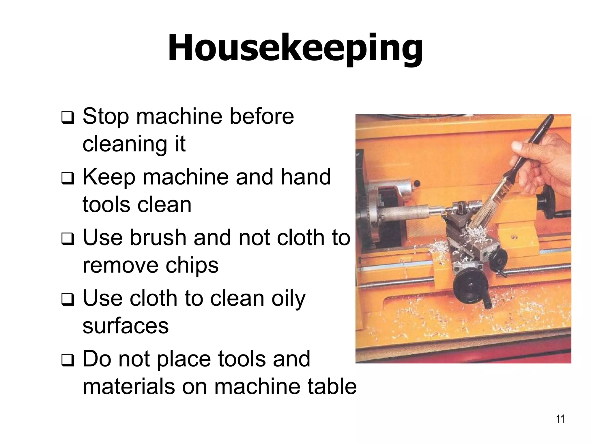 01a machine shop safety | PPTX