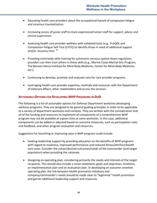 Worksite Health Promotion Wellness in the Workplace[1] | PDF