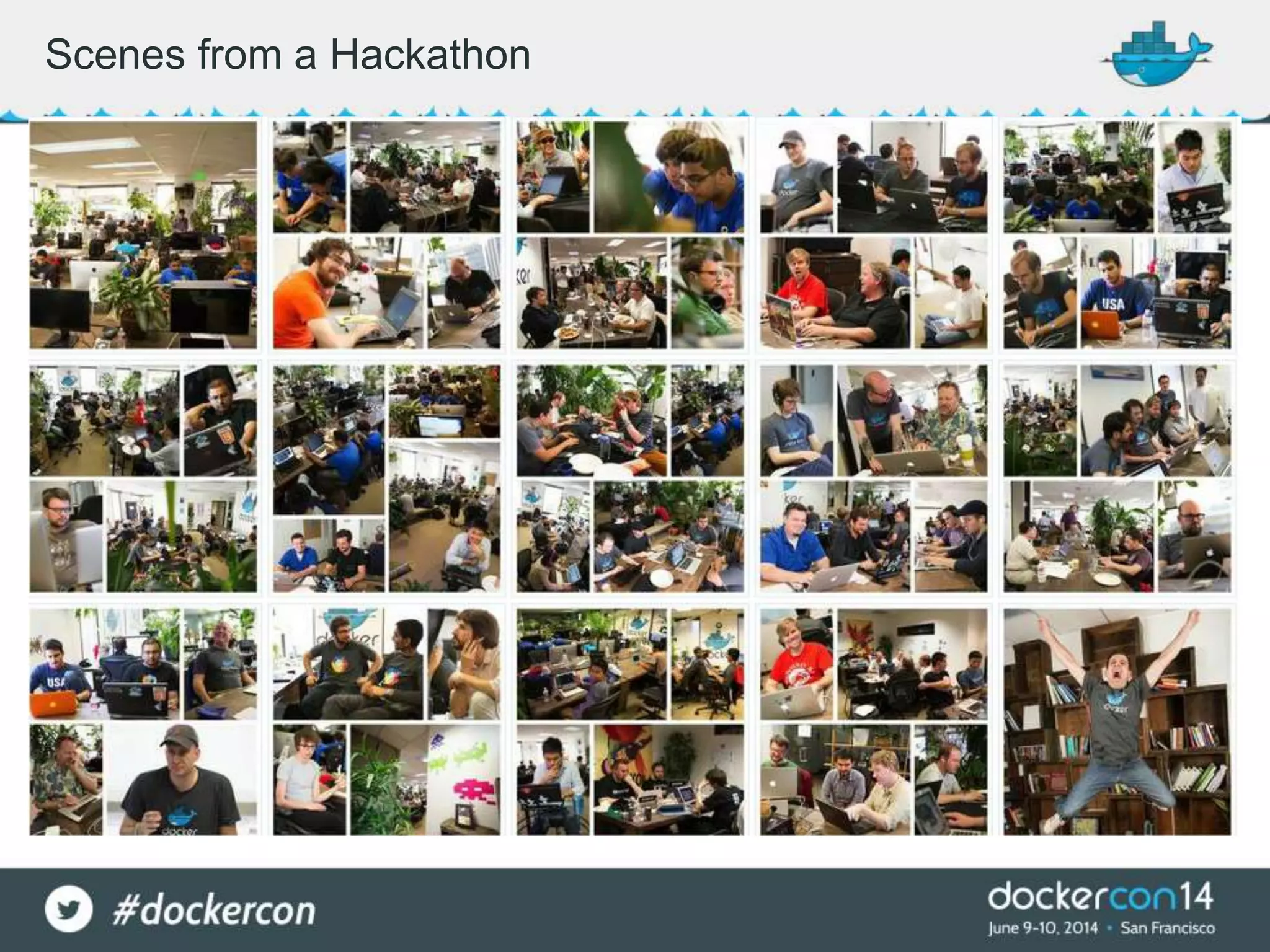 Scenes from a Hackathon
 