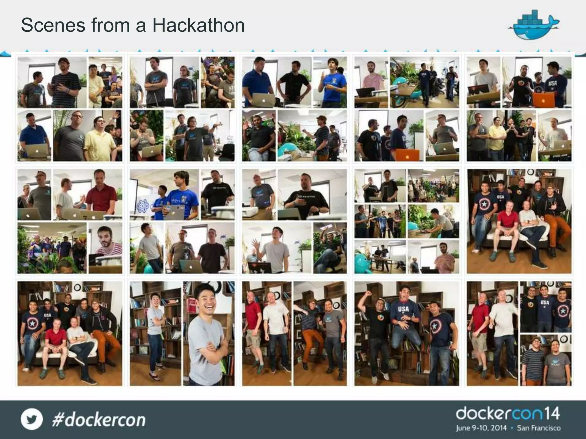 Scenes from a Hackathon
 