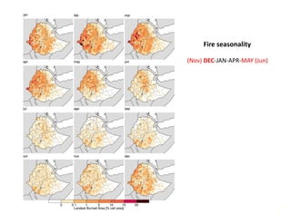 FIRE IN THE TROPICS: Understanding, foreseeing and acting on future fire risk in tropical landscapes 