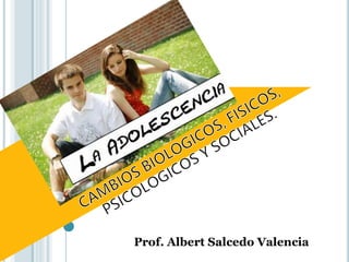 Prof. Albert Salcedo Valencia
 