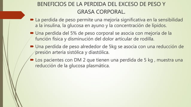 GPC: PREVENCION, DIAGNOSTICO Y TRATAMIENTO DEL SOBREPESO Y OBESIDAD EXOGENA