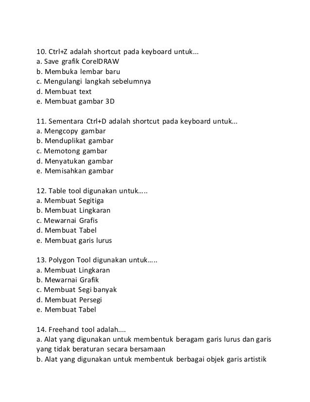 Soal Tik