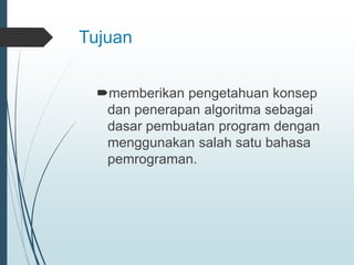ALOGARITMA | PPT