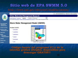 Swmm Programa 01 analisis conswmm5 | PPT