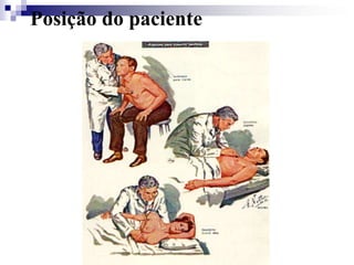 Frêmitos (sensação tátil do sopro)