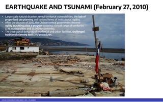 COVID CONVERSATIONS 2020 | APA + PLANRED
EARTHQUAKE AND TSUNAMI (February 27, 2010)
• Large-scale natural disasters reveal...