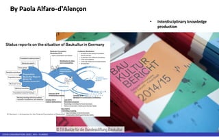 COVID CONVERSATIONS 2020 | APA + PLANRED
By Paola Alfaro-d’Alençon
• Interdisciplinary knowledge
production
 