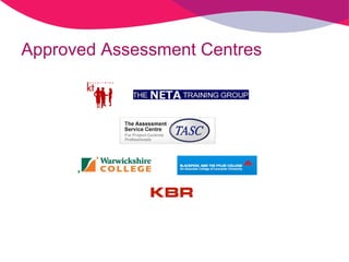 Approved Assessment Centres  
