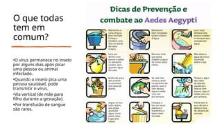 INTERNA
O que todas
tem em
comum?
•O vírus permanece no inseto
por alguns dias após picar
uma pessoa ou animal
infectado.
•Quando o inseto pica uma
pessoa saudável, pode
transmitir o vírus.
•Via vertical (de mãe para
filho durante a gestação).
•Por transfusão de sangue
são raros.
 