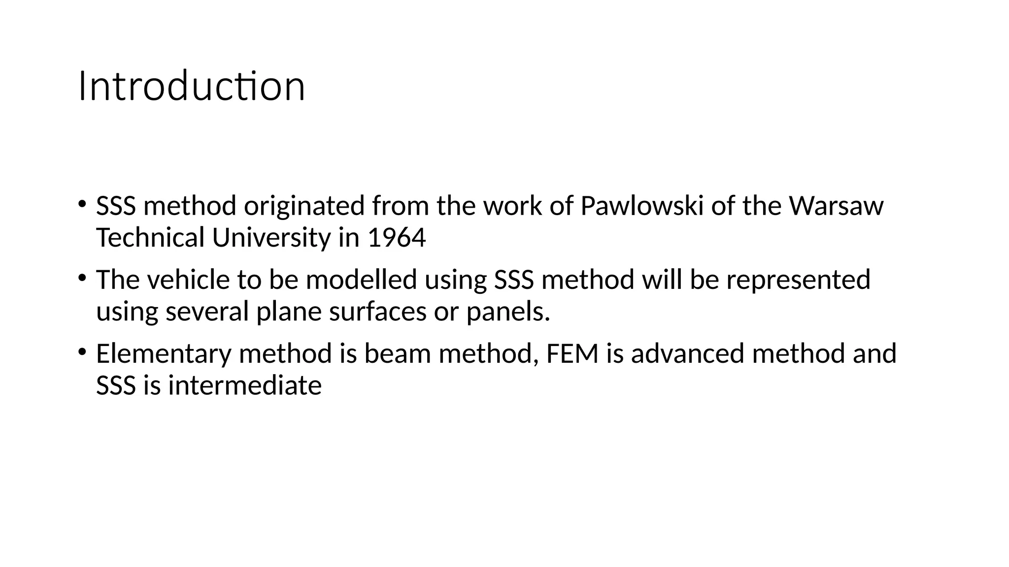 Simple Structural Surface Method (VBSS) NITW | PPTX