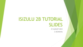 01 AUG 2023 TUT SLIDES.pptx