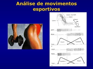 Análise de movimentos
esportivos
 