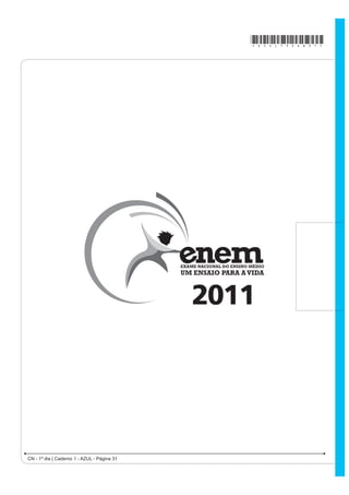 *AZUL75sab30*

QUESTÃO 90




    De acordo com o relatório “A grande sombra
da pecuária” (Livestock’s Long Shadow), feito pela
Organização das Nações Unidas para a Agricultura e a
Alimentação, o gado é responsável por cerca de 18%
do aquecimento global, uma contribuição maior que a
do setor de transportes.
                  Disponível em: www.conpet.gov.br. Acesso em: 22 jun. 2010.


A criação de gado em larga escala contribui para o
aquecimento global por meio da emissão de
A   metano durante o processo de digestão.
B   óxido nitroso durante o processo de ruminação.
C   FORURÀXRUFDUERQR GXUDQWH R WUDQVSRUWH GH FDUQH
D   óxido nitroso durante o processo respiratório.
E   dióxido de enxofre durante o consumo de pastagens.




                                                                               CN - 1º dia | Caderno 1 - AZUL - Página 30
 