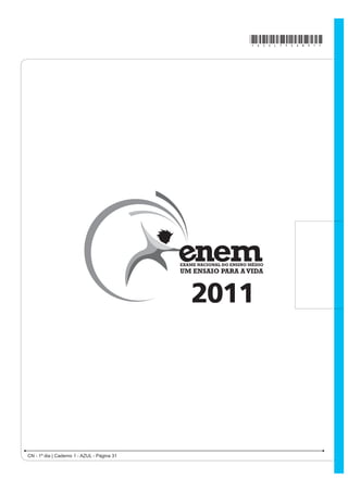 *AZUL75sab30*

QUESTÃO 90




    De acordo com o relatório “A grande sombra
da pecuária” (Livestock’s Long Shadow), feito pela
Organização das Nações Unidas para a Agricultura e a
Alimentação, o gado é responsável por cerca de 18%
do aquecimento global, uma contribuição maior que a
do setor de transportes.
                  Disponível em: www.conpet.gov.br. Acesso em: 22 jun. 2010.


A criação de gado em larga escala contribui para o
aquecimento global por meio da emissão de
A   metano durante o processo de digestão.
B   óxido nitroso durante o processo de ruminação.
C   FORURÀXRUFDUERQR GXUDQWH R WUDQVSRUWH GH FDUQH
D   óxido nitroso durante o processo respiratório.
E   dióxido de enxofre durante o consumo de pastagens.




                                                                               CN - 1º dia | Caderno 1 - AZUL - Página 30
 