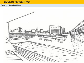 Oma / Rem Koolhaas
BOCETO PERCEPTIVO
 
