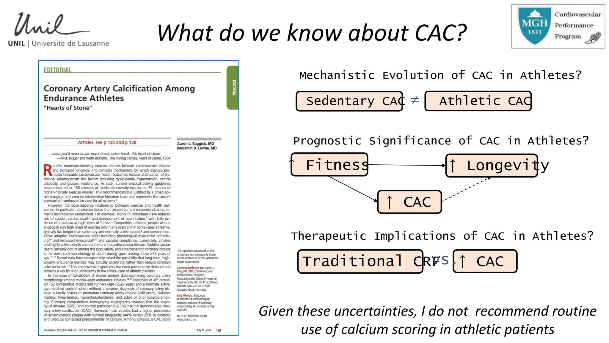 The Misunderstood Role of Coronary Calcium Scoring in Determining ...