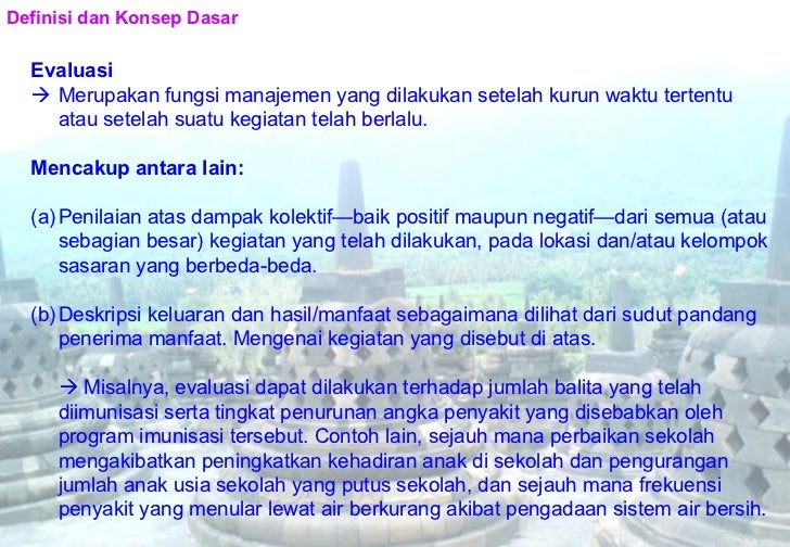 Pelatihan Monitoring dan Evaluasi di Surabaya