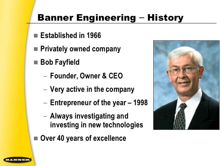Banner Engineering Company Overview 2011