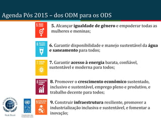 Pacto Global da ONU e a Contribuição empresarial para os Objetivos de ...