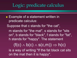Logic Calculus Examples Word 01bkb04p.ppt