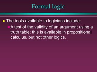 Logic Calculus Examples Word 01bkb04p.ppt