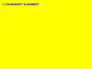 3. CRANKSHAFT ALIGNMENT
 