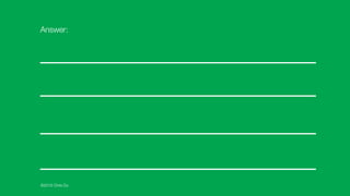 ©2016 Chris Do
Answer:
 