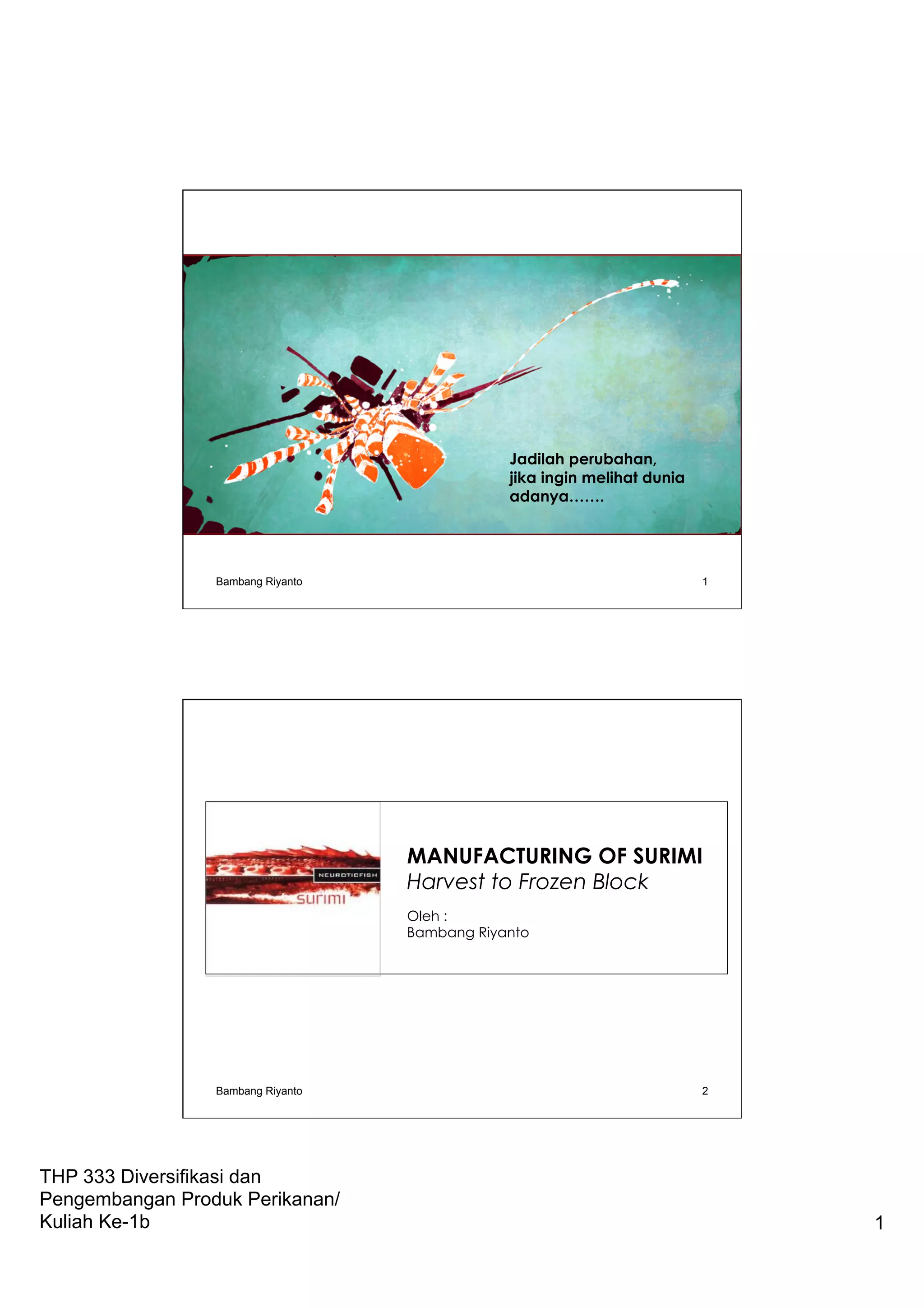 01b surimi manufacturing PDF