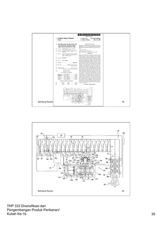 THP 333 Diversifikasi dan
Pengembangan Produk Perikanan/
Kuliah Ke-1b 30
Bambang Riyanto 59
Bambang Riyanto 60
 