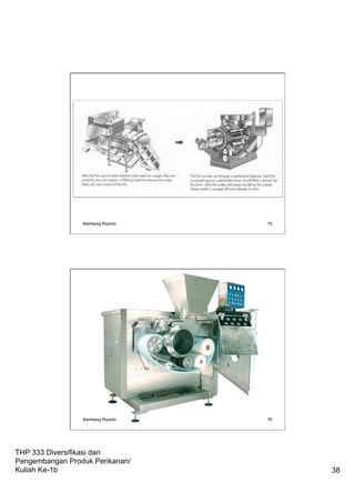 THP 333 Diversifikasi dan
Pengembangan Produk Perikanan/
Kuliah Ke-1b 38
Bambang Riyanto 75
Bambang Riyanto 76
 