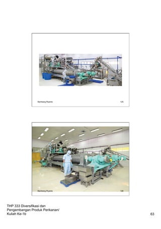 THP 333 Diversifikasi dan
Pengembangan Produk Perikanan/
Kuliah Ke-1b 63
Bambang Riyanto 125
Bambang Riyanto 126
 