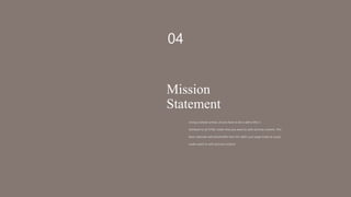 04
Mission
Statement
Using a simple syntax, all you have to do is add a this is
attribute to of HTML nodes that you want t...
