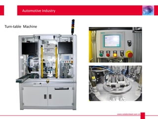 Turn-table Machine
Automotive Industry
 